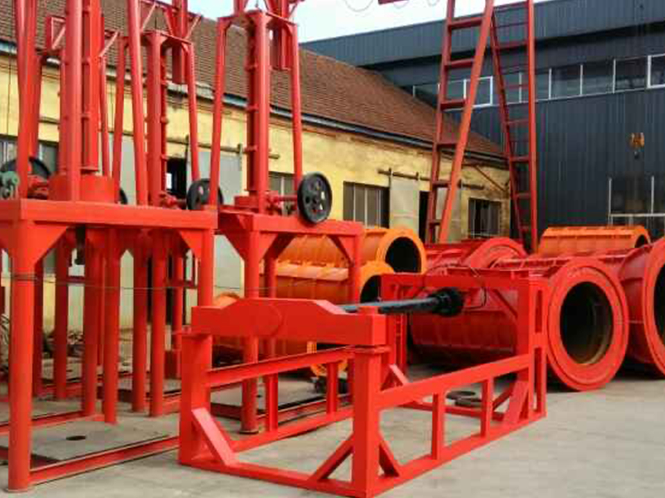 1-meter vertical concrete pipe machinery