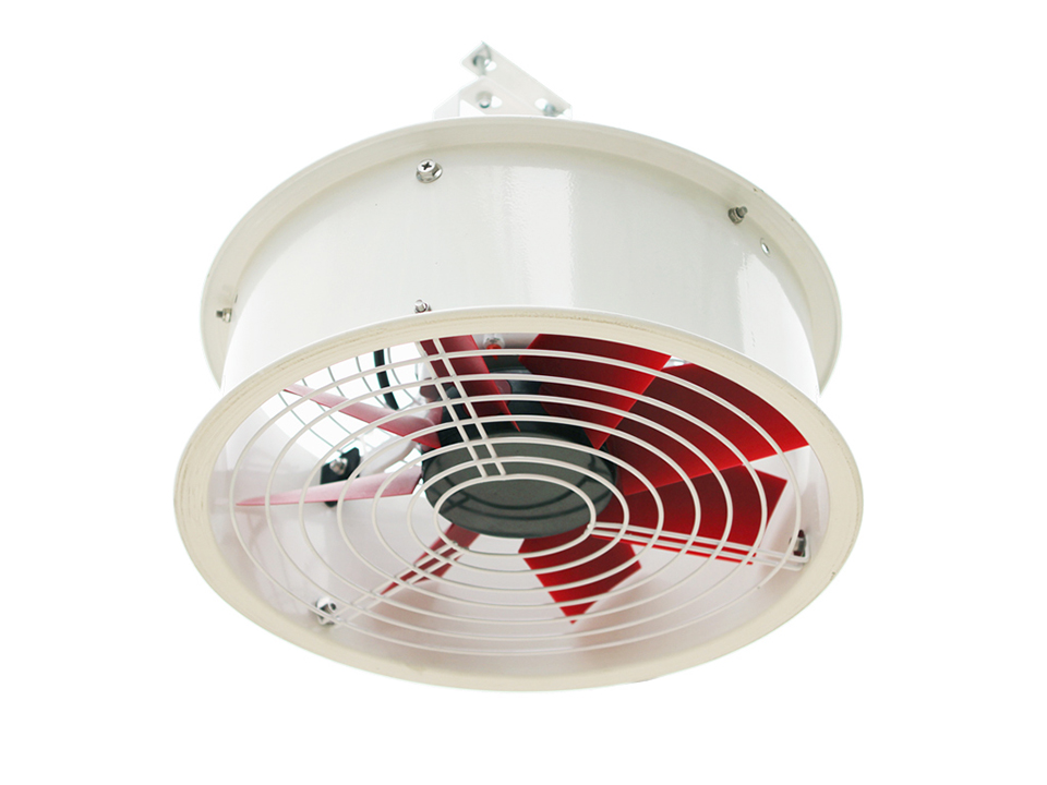 Poultry house axial flow circulating fan