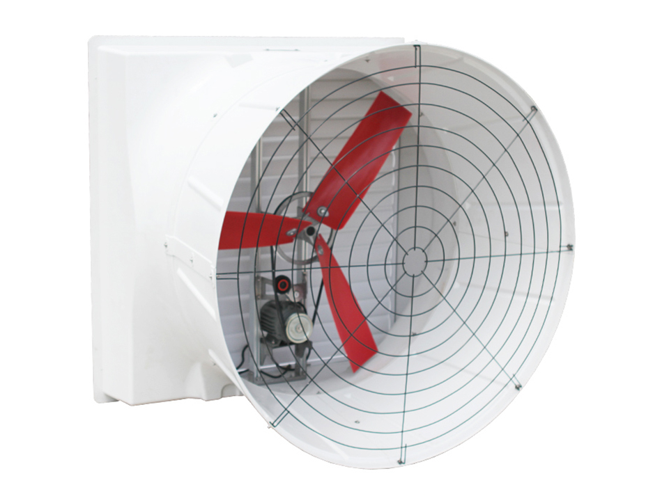 Goose house ventilation fan