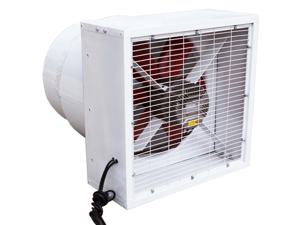 Pig house ventilation fan