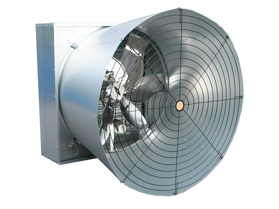 Poultry house ventilation fan